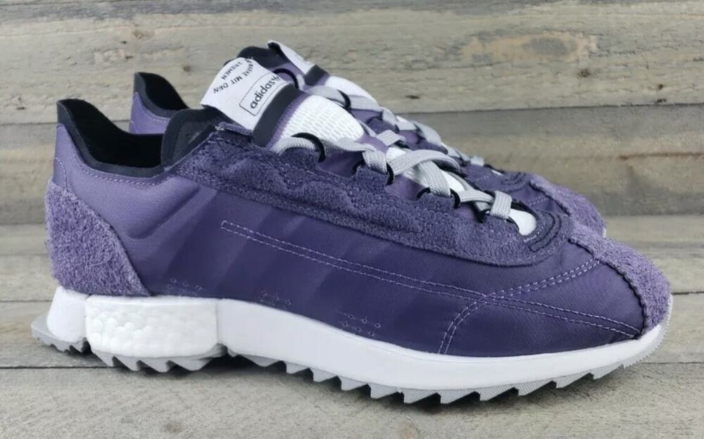 adidas Originals SL 7600 Purple BOOST Running Shoes Womens 8.5 Fast Ship NEW